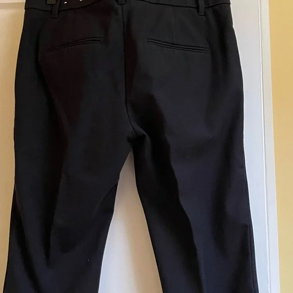 Ann Taylor Black Cropped Ankle Pants - Picture 4 of 7